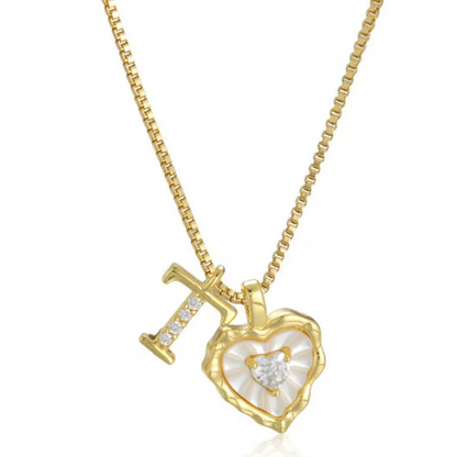 Women’s Heart-Shaped Pendant Necklace