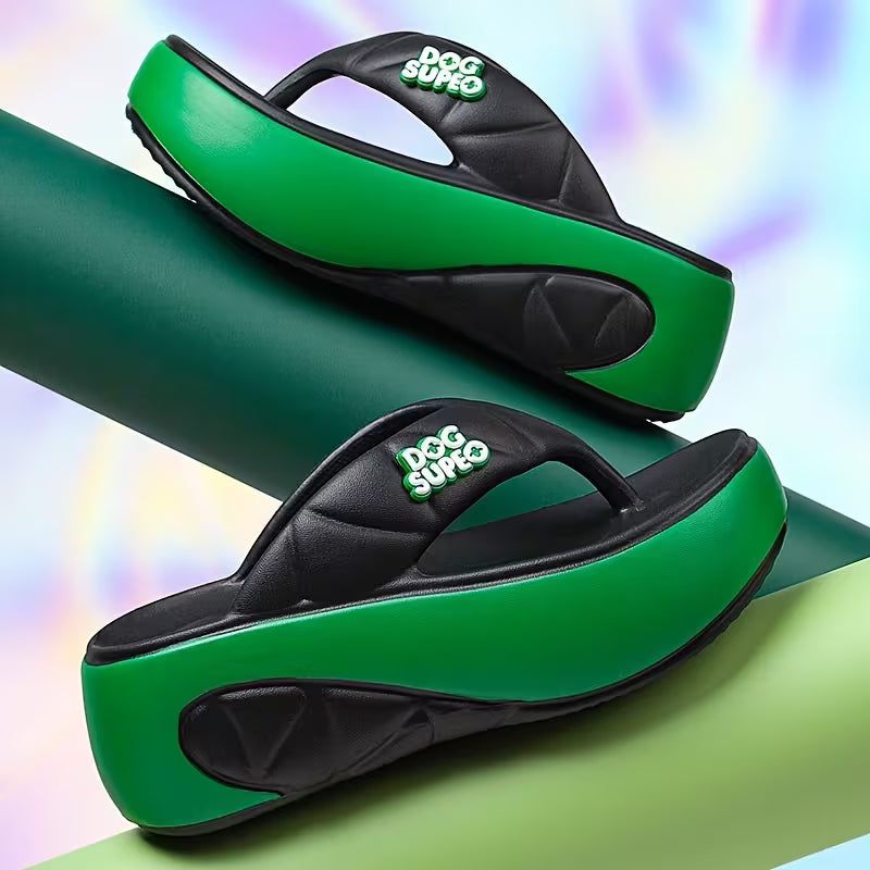 Women’s Outdoor Thick-Soled Flip-Flops