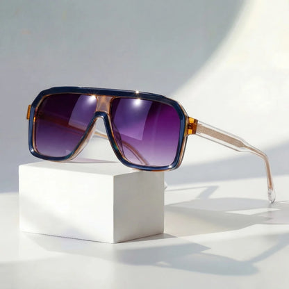 Raven Retro Oversized Sunglasses