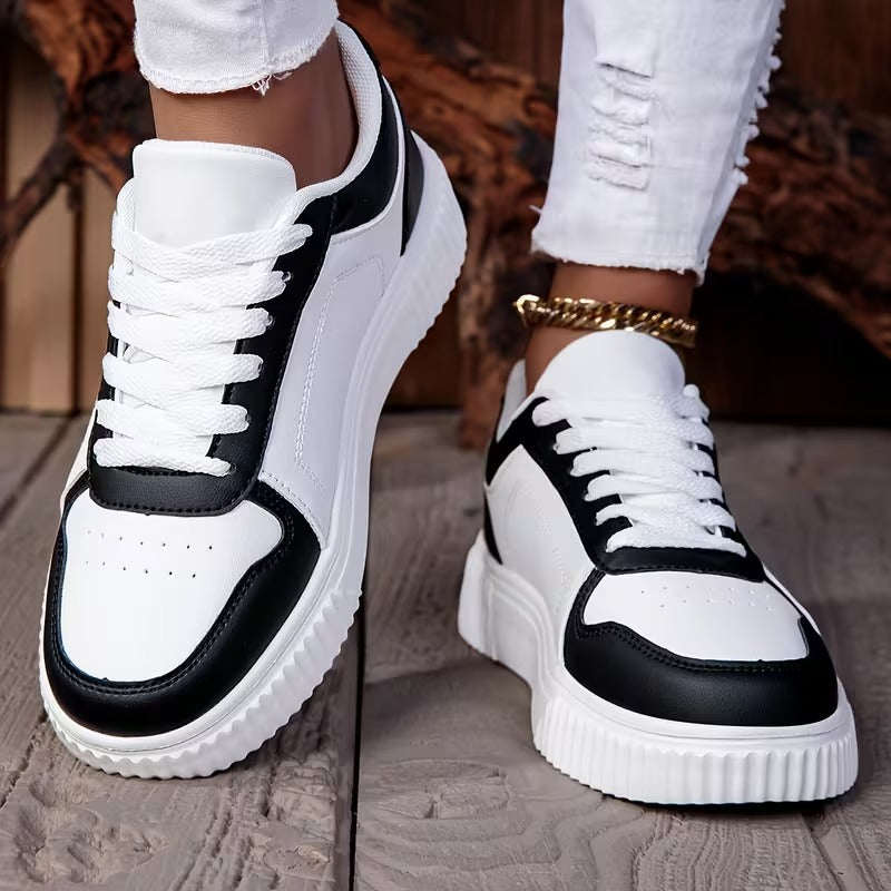 Unisex Low-Top Lace-Up Sneakers