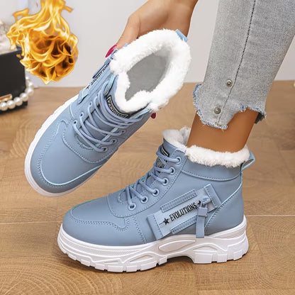 Women's Lace-Up High-Top Shoes
