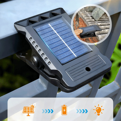 Solar Motion Sensor Clip Light