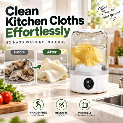 Mini Washing Machine with Digital Display