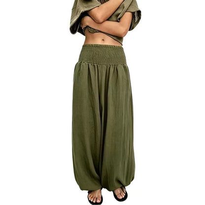 Women’s Gathered Waist Balloon Pants