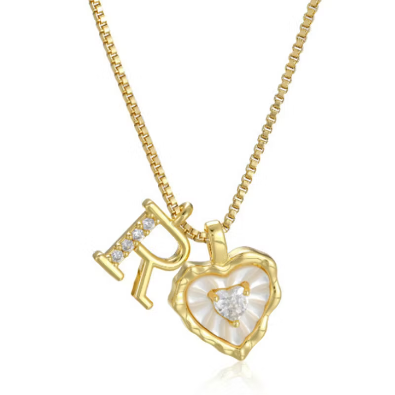 Women’s Heart-Shaped Pendant Necklace