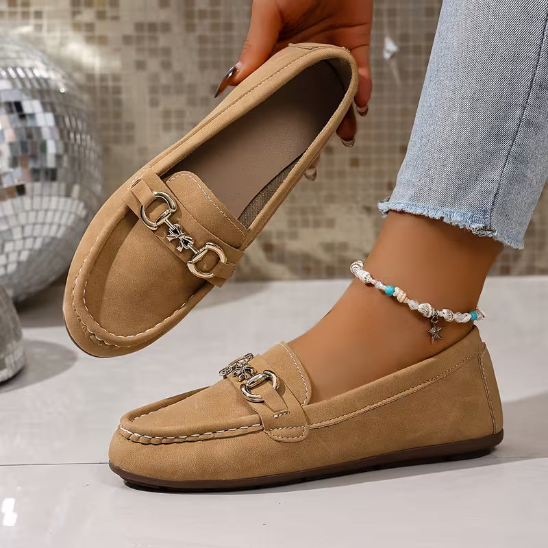 Women's Decorative Bit Loafers
