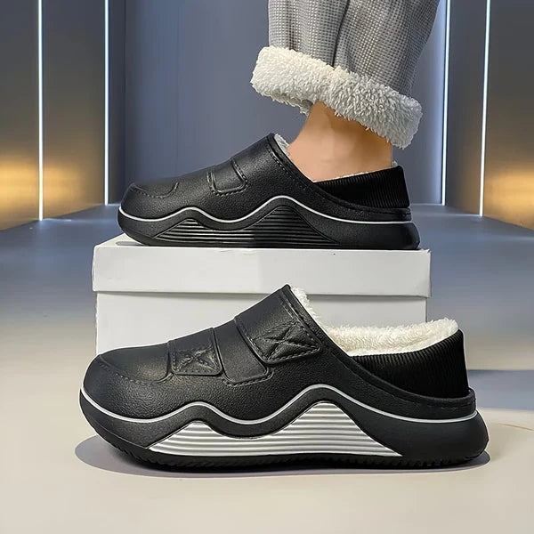 Men’s Plush-Lined Winter Slip-On Shoes