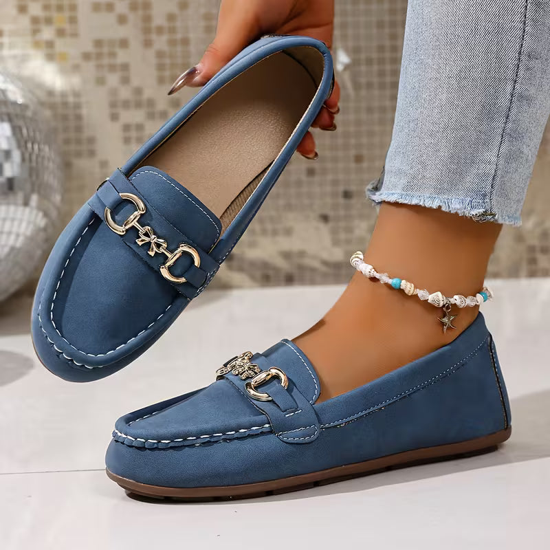 Women's Decorative Bit Loafers