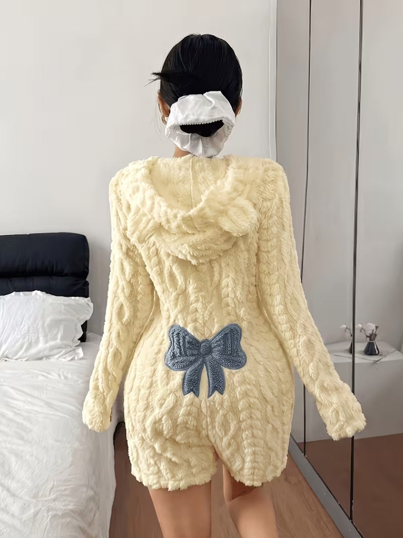 Women’s Hooded Animal Ear Romper