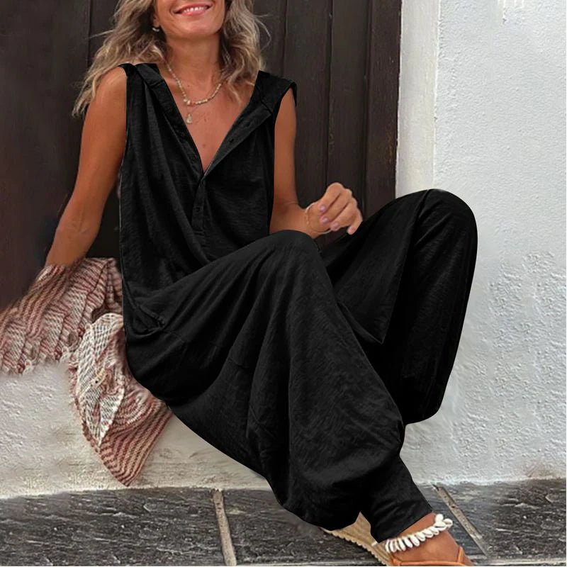 Women's Sleeveless Jumpsuit