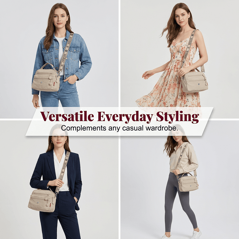 Women's Multi-Pocket Crossbody Bag