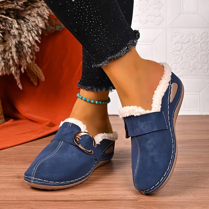 Women's Buckle Mules