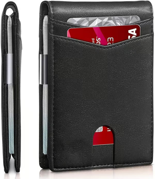 Men's Pop-Up RFID Card Wallet