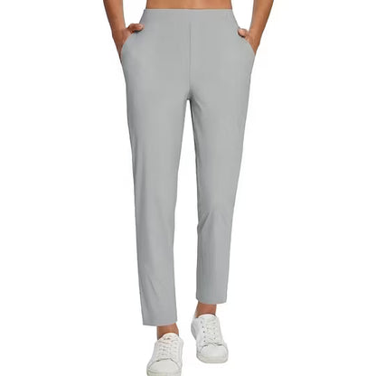 Women's High Waist Straight Leg Pants