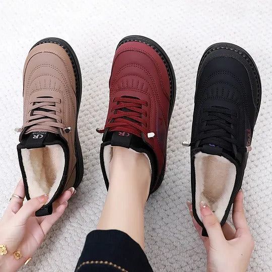 Women's Lace-Up Casual Shoes with Chunky Soles
