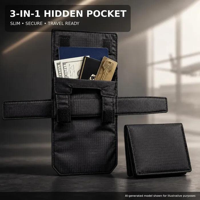 Travel Passport Waist Wallet