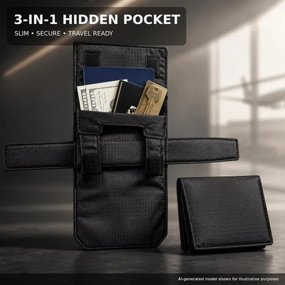 Travel Passport Waist Wallet