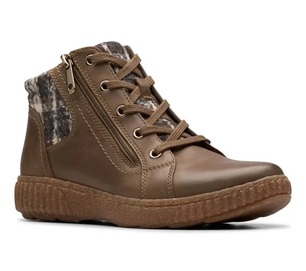 Women's Lace-Up Wedge Ankle Boots