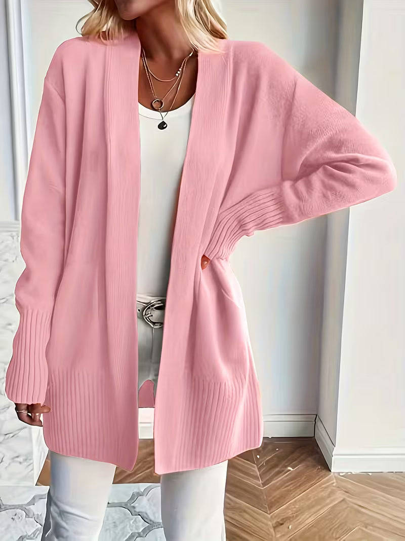 Women’s V-Neck Long Cardigan