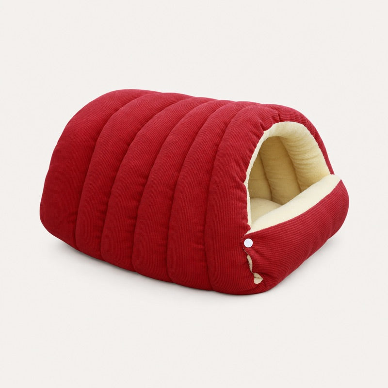 Dachshund Covered Cave Bed