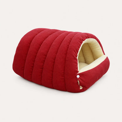 Dachshund Covered Cave Bed