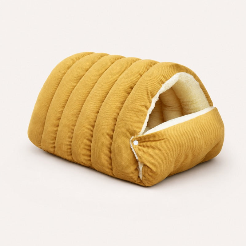 Dachshund Covered Cave Bed