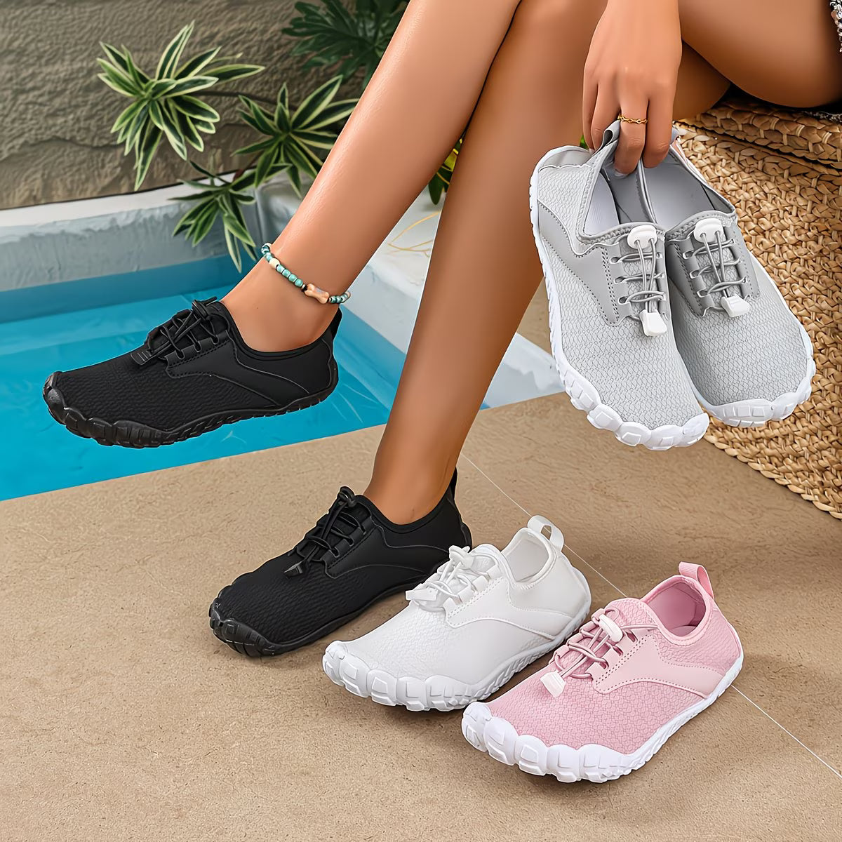 Women's Lace-Up Water Shoes