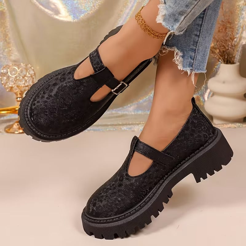 Women's Platform Mary Jane Shoes