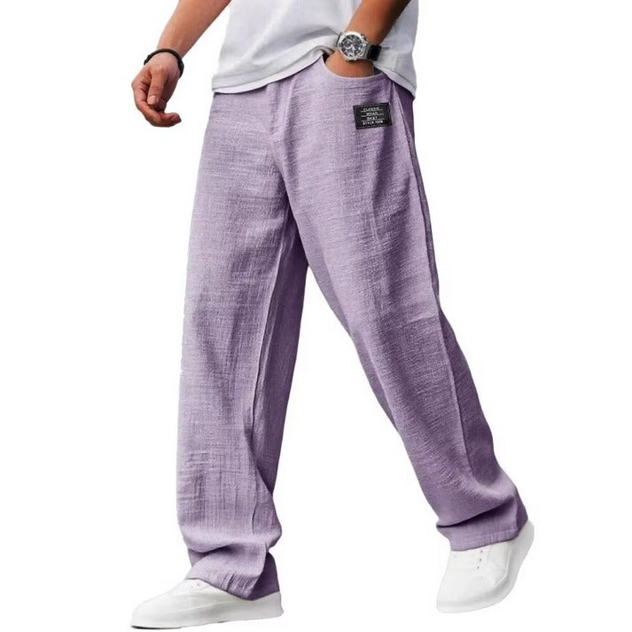 Men's Relaxed Fit Casual Pants