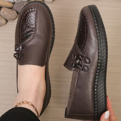 Women's Lace-Detail Loafers