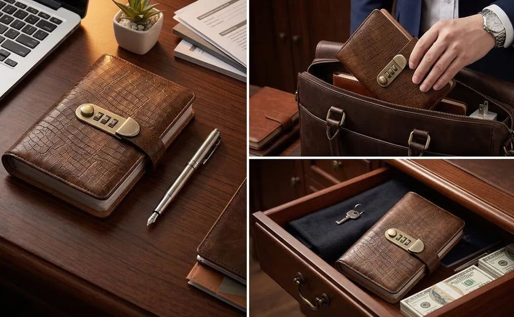 Combination Lock Notebook