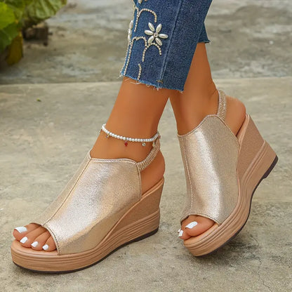 Women's Open-Toe Wedge Sandals
