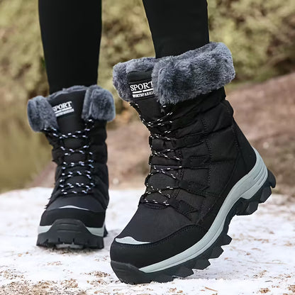 Women’s Heavy-Duty Winter Snow Boots – Warm & Anti-Slip