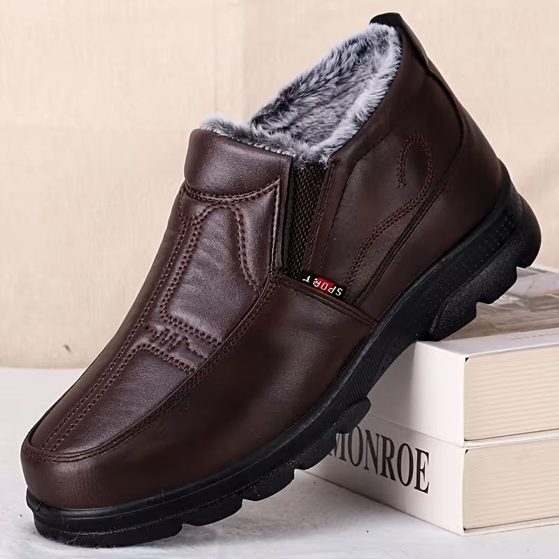 Men's Lined High-Top Casual Shoes