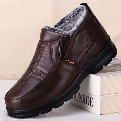 Men's Lined High-Top Casual Shoes