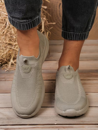 Men’s Knit Slip-On Sneakers