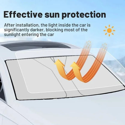Foldaway Car Windshield Sun Shield