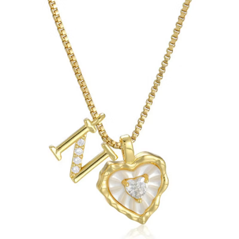 Women’s Heart-Shaped Pendant Necklace