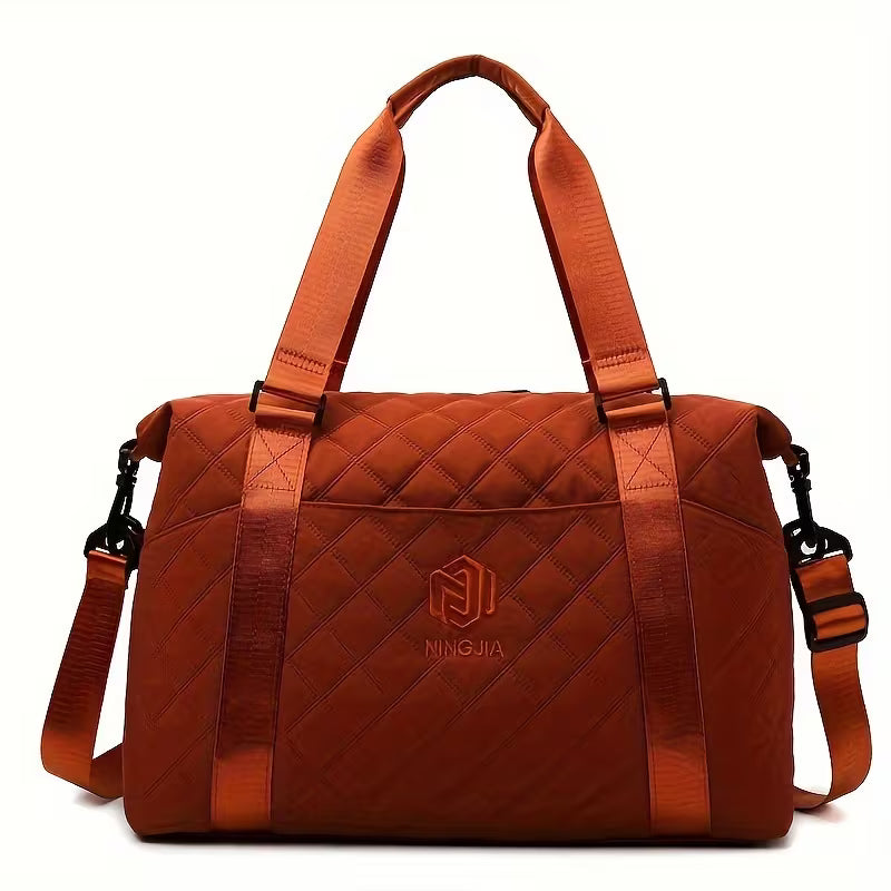 Quilted Travel Duffel Bag