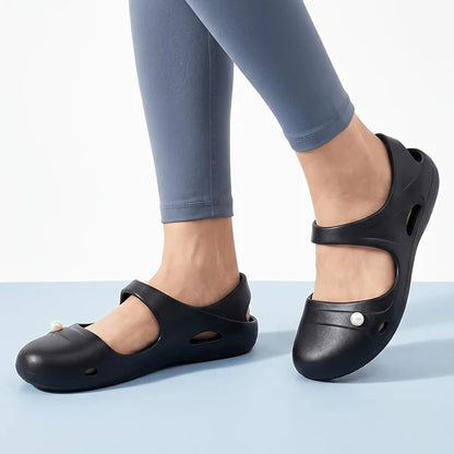 Women’s Pearl Accent Summer Slides