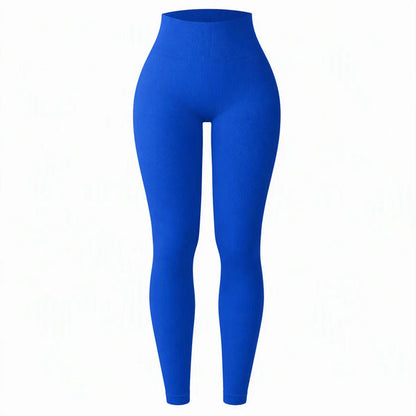 Women's High-Waisted Ribbed Leggings