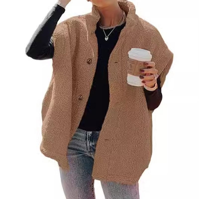 Women's Button-Front Sleeveless Vest