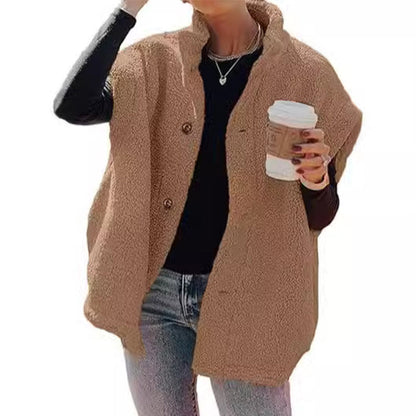 Women's Button-Front Sleeveless Vest