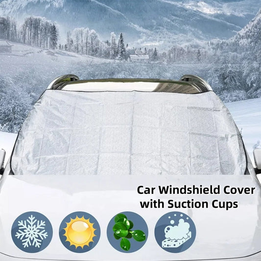 Car Windshield Cover With Suction Cups
