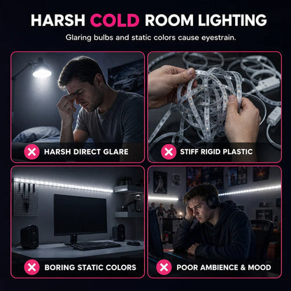 Plush Neon LED Strip Light with Remote Control