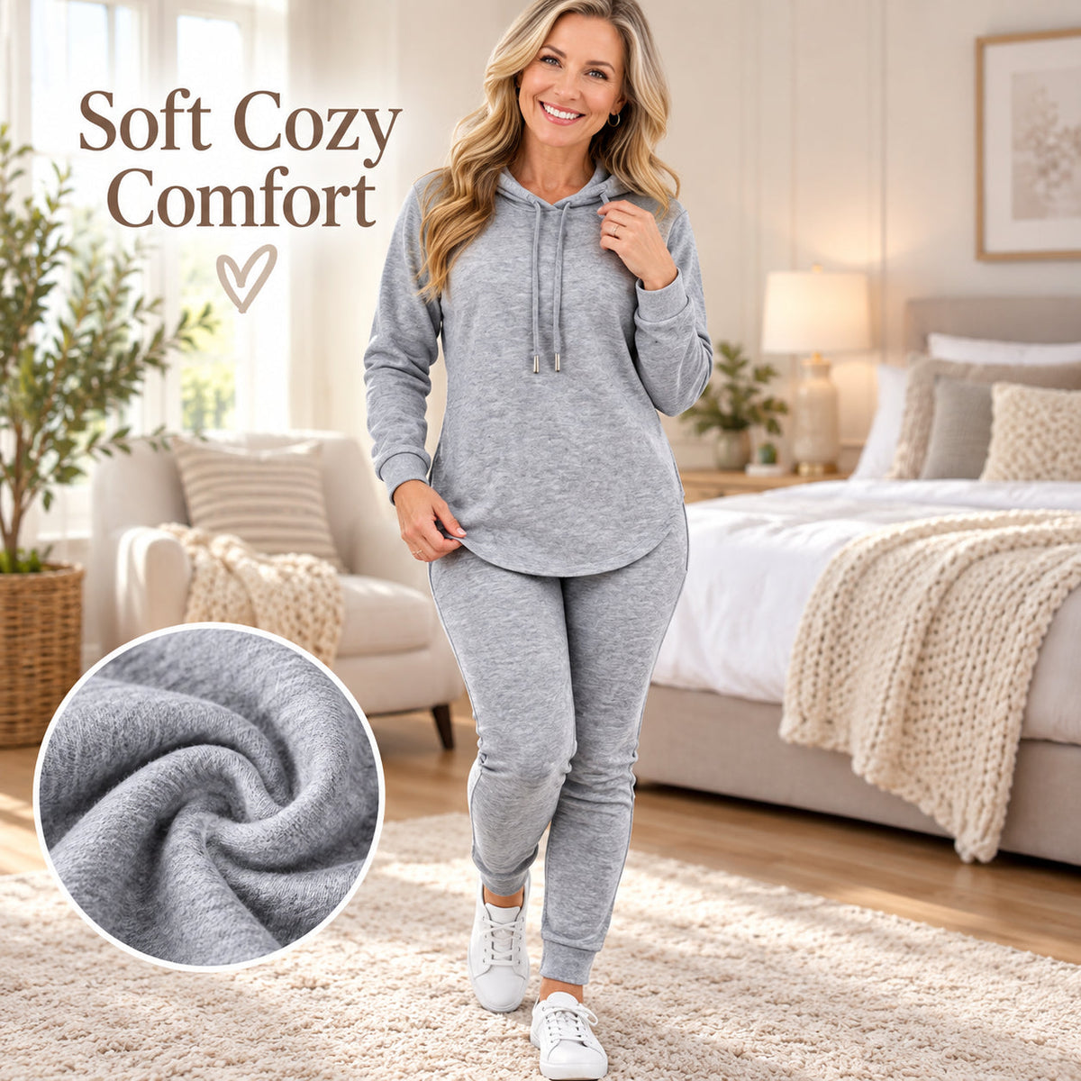 Women's Hoodie and Jogger Pants Set