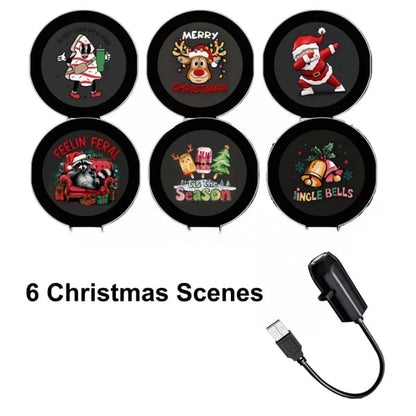 USB Christmas Projector Light