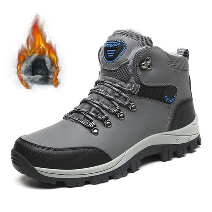 Men's High-Top Lace-Up Outdoor Boots