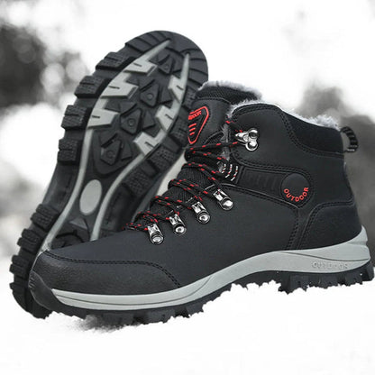 Men's High-Top Lace-Up Outdoor Boots