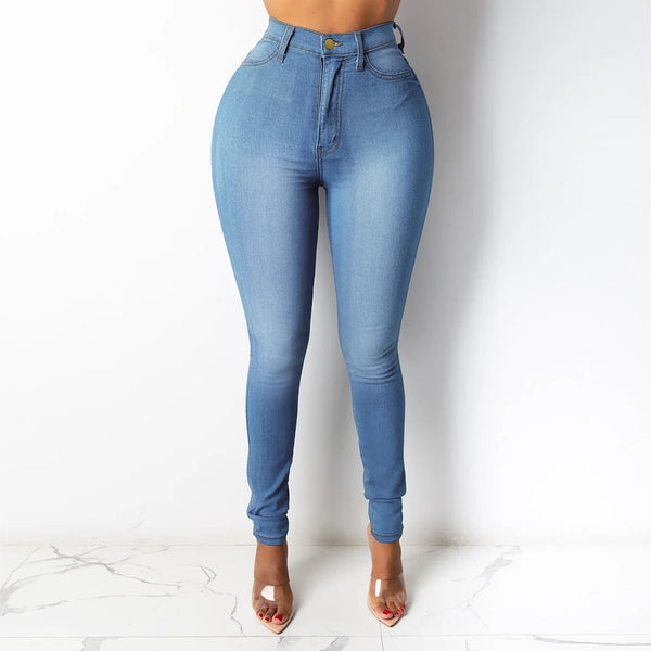 Women's High-Waisted Skinny Jeans